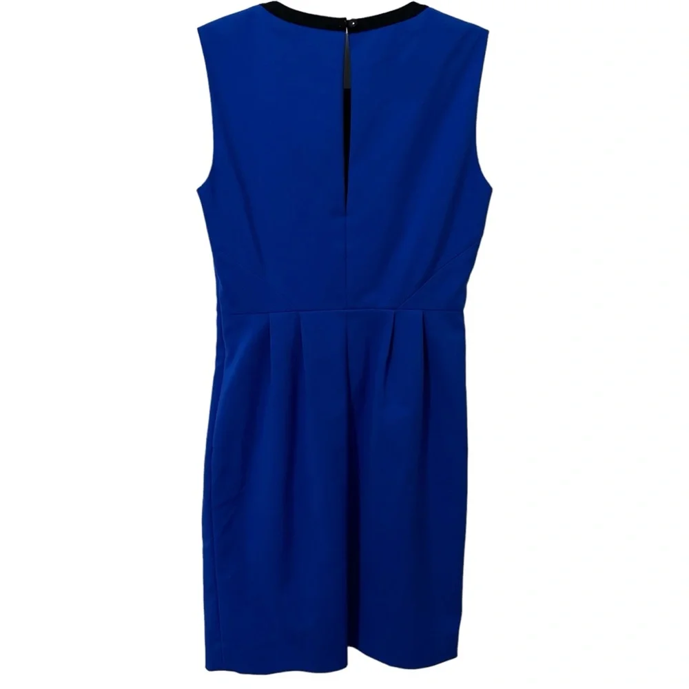KATE SPADE‎ NY Women's NWT Size 4 Blue/Black Sleeveless Dress Fully Lined $358